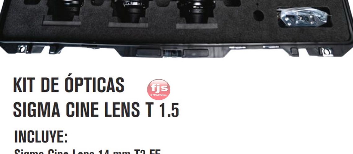Sigma full frame set of 7 lenses iva fjs01